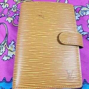 Authentic Louis Vuitton Epi PM Agenda